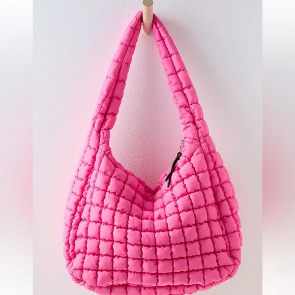 Free People Quilted Carryall Bag - Picture 2 of 8